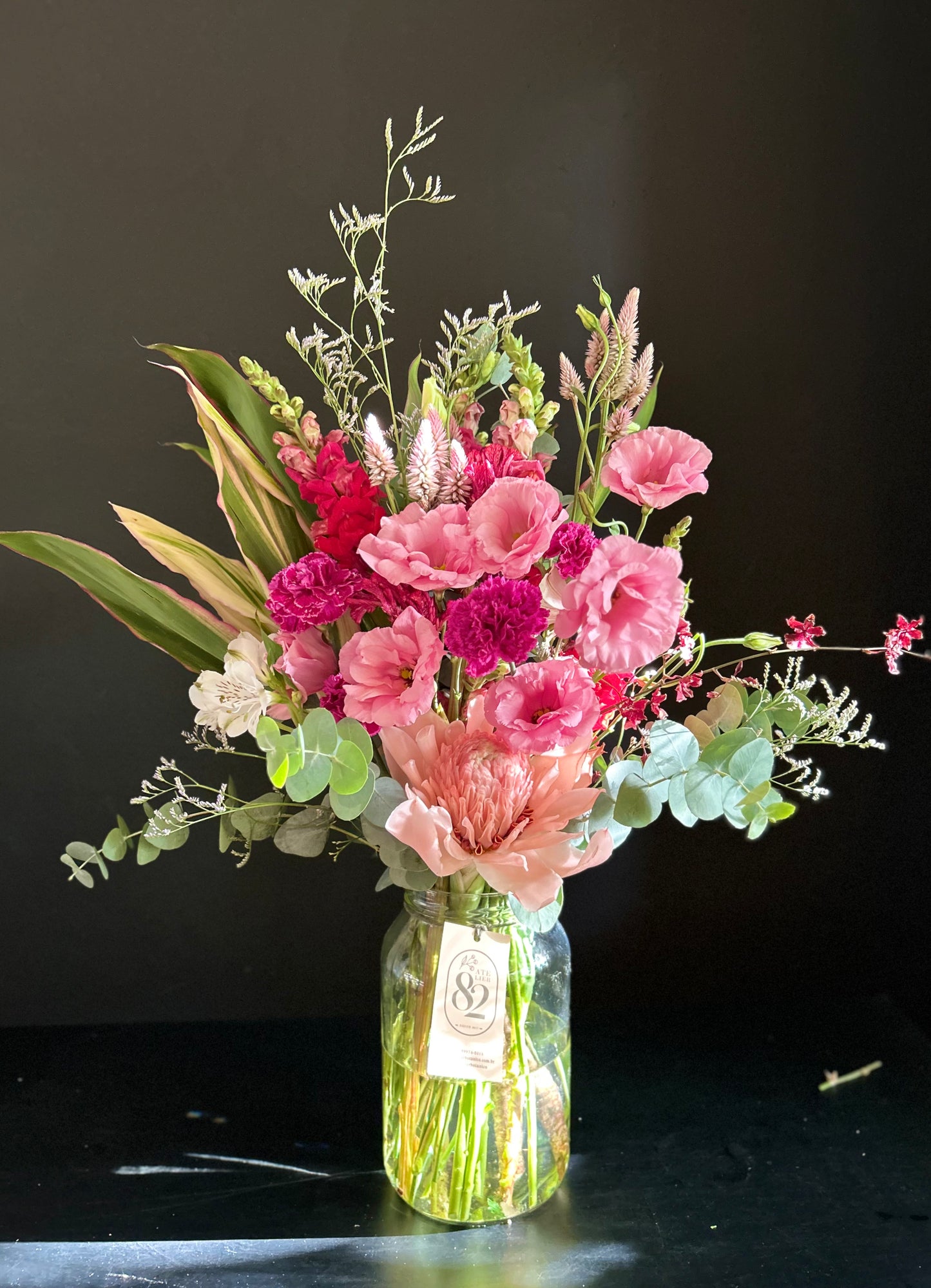 Pote Flores Frescas G - 25 hastes