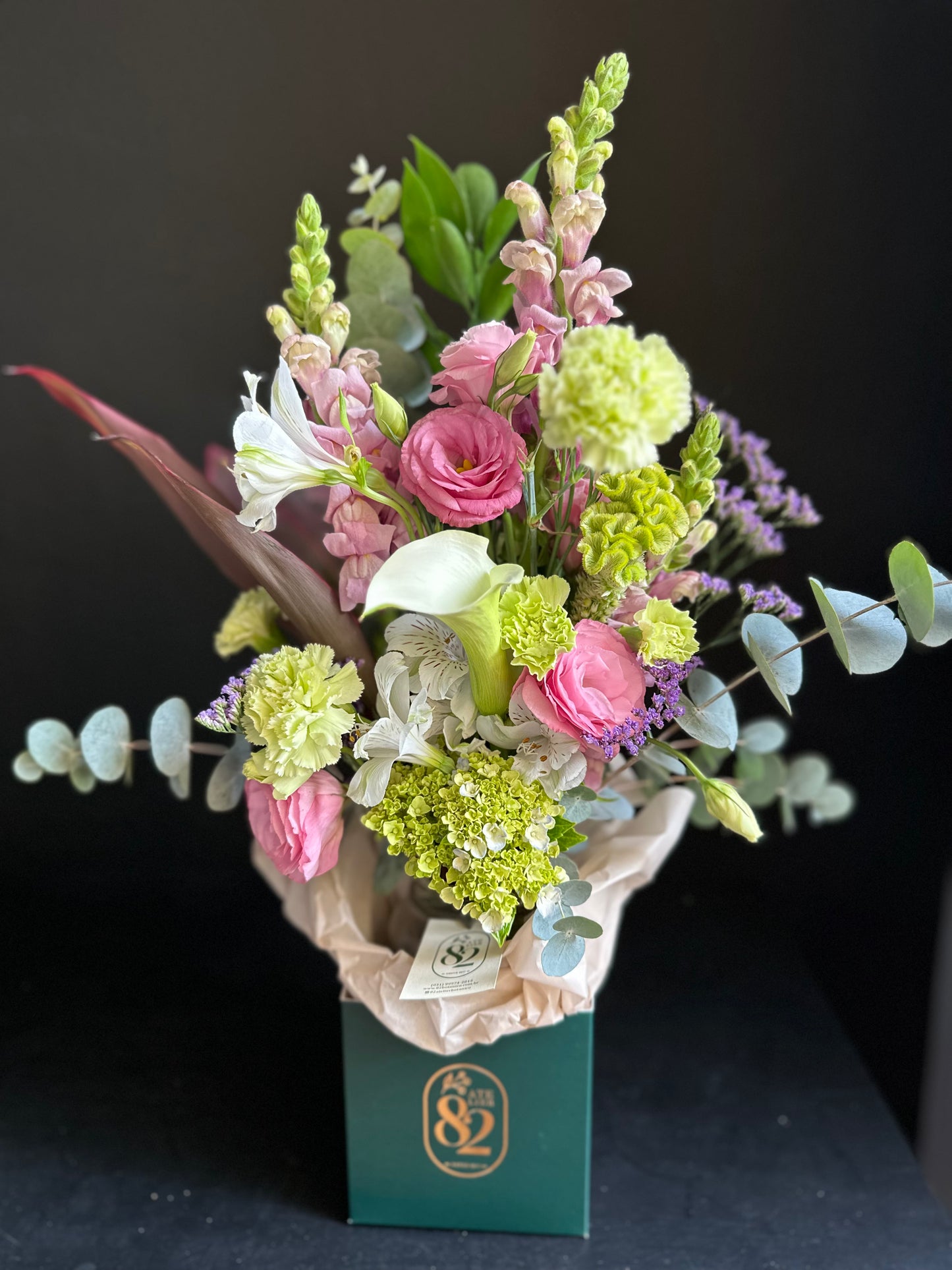 Pote Flores Frescas M - 12 hastes