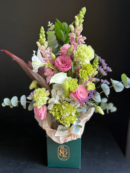 Pote Flores Frescas M - 12 hastes