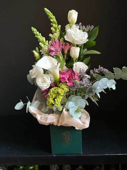 Pote Flores Frescas M - 12 hastes