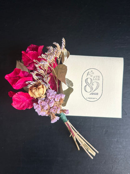 Mini Buquê Flores Secas